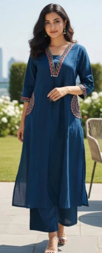 Premium 2Pcs Cotton Kurthi