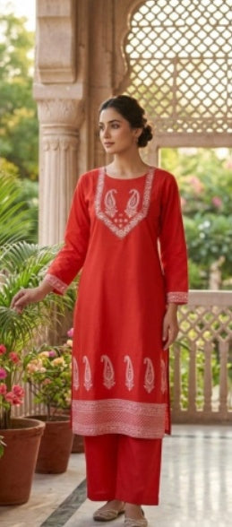 Premium 2Pcs Cotton Kurthi